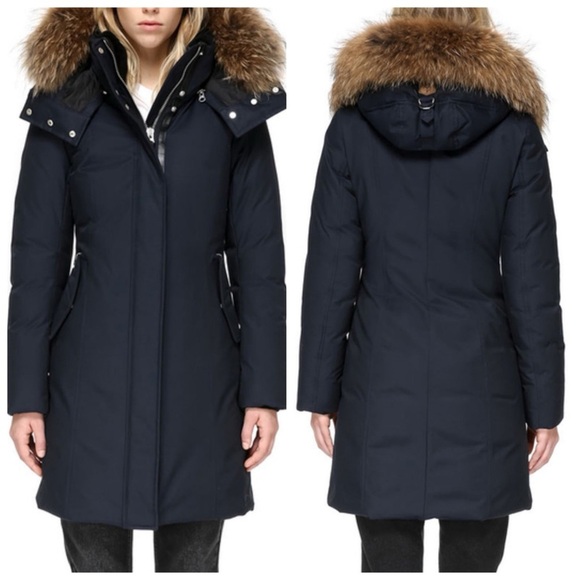 Mackage Kerry Down Parka in Navy - Picture 16 of 16